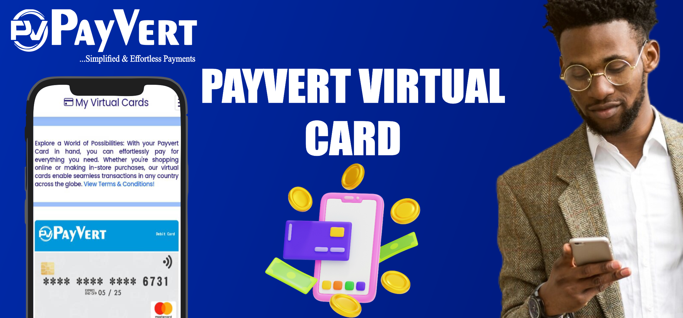 Payvert USD Virtual Cards