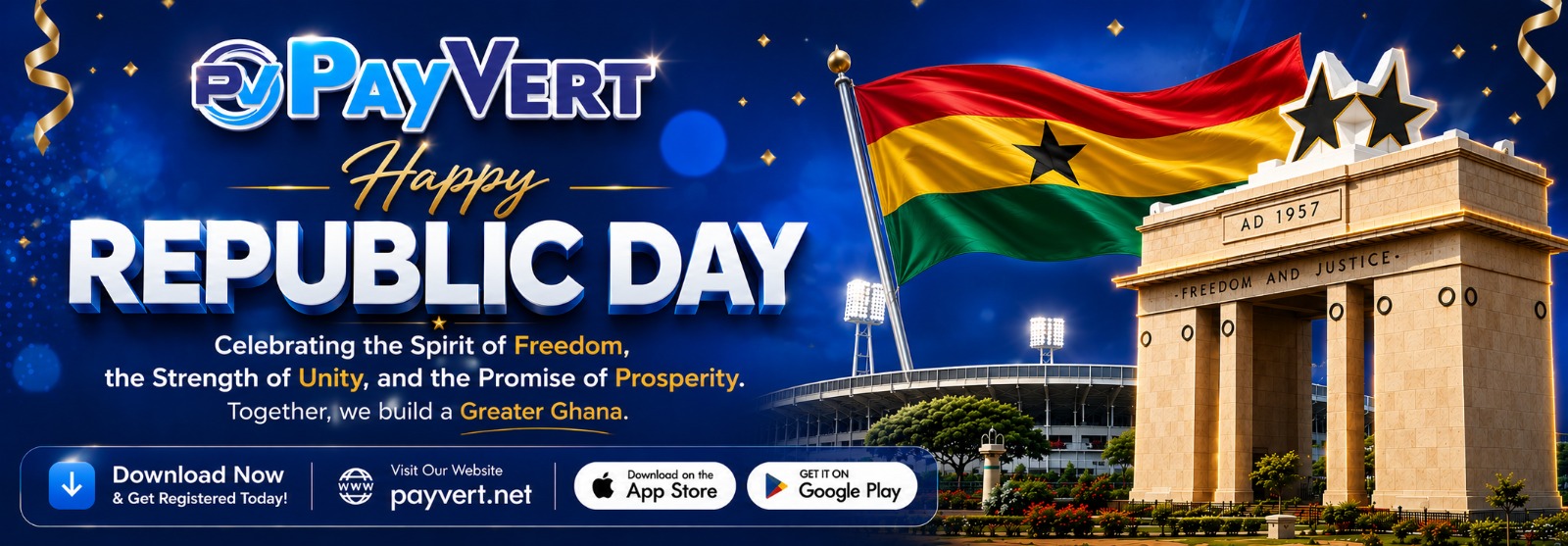 Ghana Republic Day!
