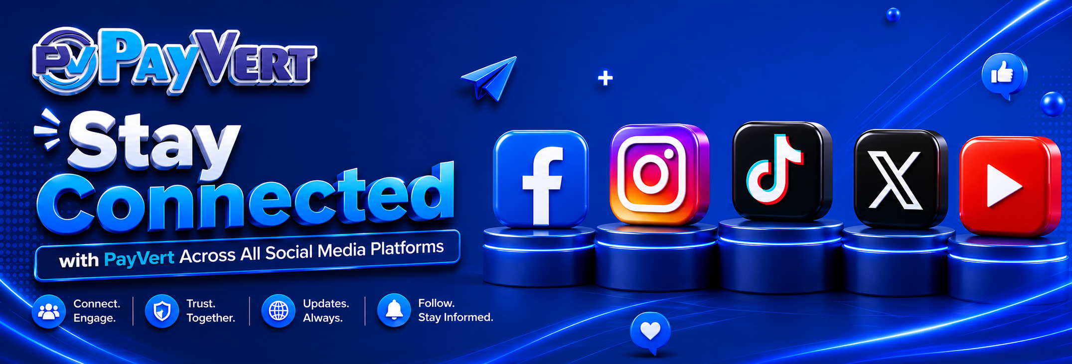 Stay Connected With Payvert